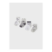 Mayoral Baby Boy Grey 4pc Sock Set